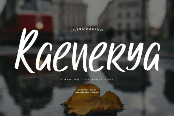 Raenerya Font — A Brush Script That Feels Alive